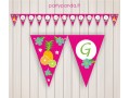 Popierinė gimtadienio girlianda "Tropikai" (2,3 m)