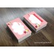 Pažadų kortelė "Rožiniai angeliukai" 10x7 cm