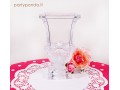 Elegantiška stiklinė vaza, didelė