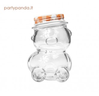 Stiklainis "Meškiukas", 150 ml, oranžinis