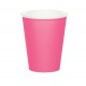 Popieriniai puodeliai rožiniai (8 vnt./266 ml)