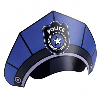 Popierinės policijos kepuraitės (8 vnt.)